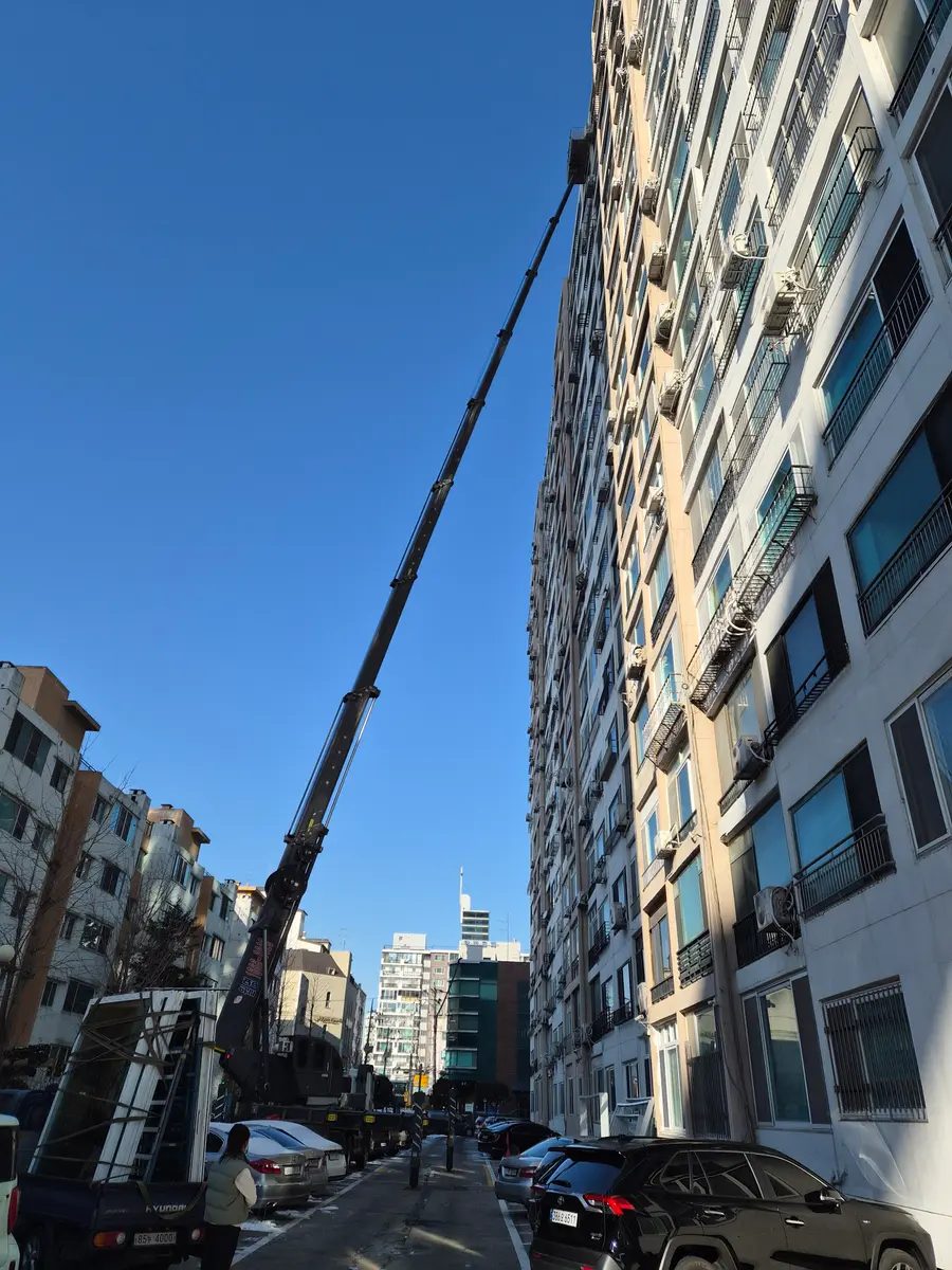 촬영 위치 미표기 현장 스카이차 작업 현장 2026년 2월 3일 사진 1